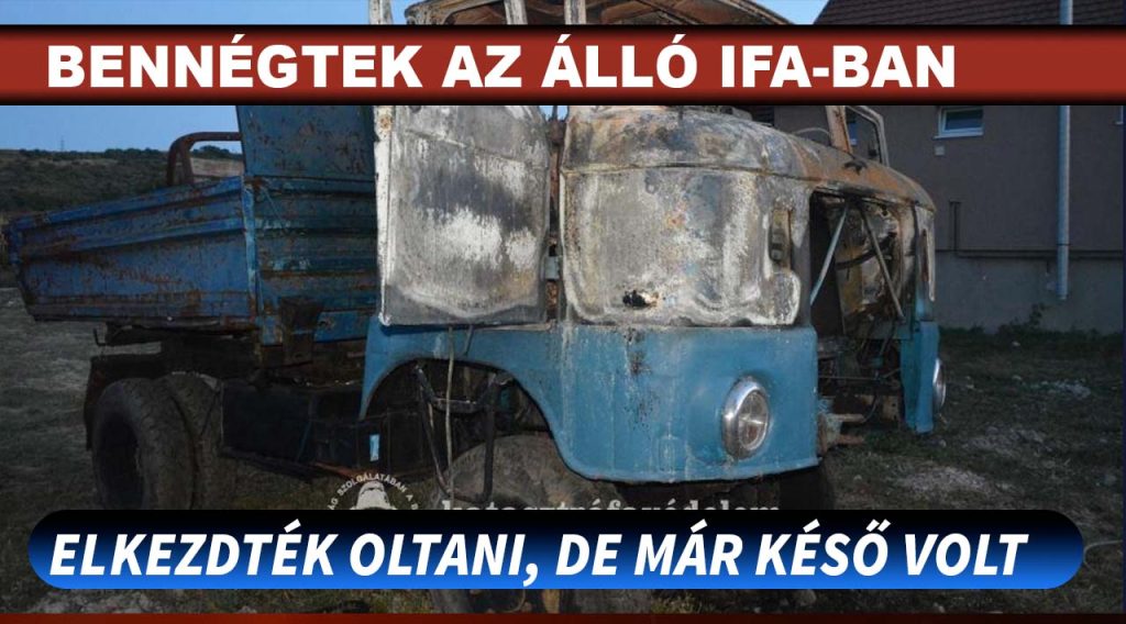 A kisfiút az apja ölében ülve találták meg a kiégett IFA-ban