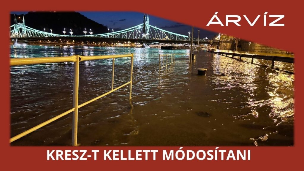 Még a KRESZ-t is módosítani kellett az árvíz miatt