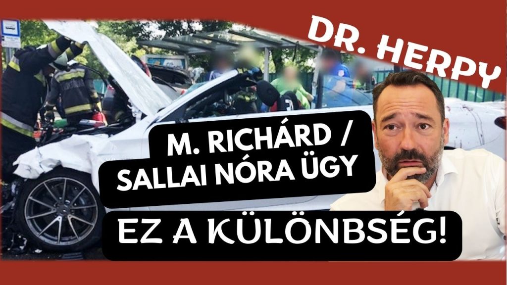 Dr. Herpy: M. Richárd balesete ebben volt más, mint Sallai Nóráé! Hiába volt megtévesztő a sebesség…