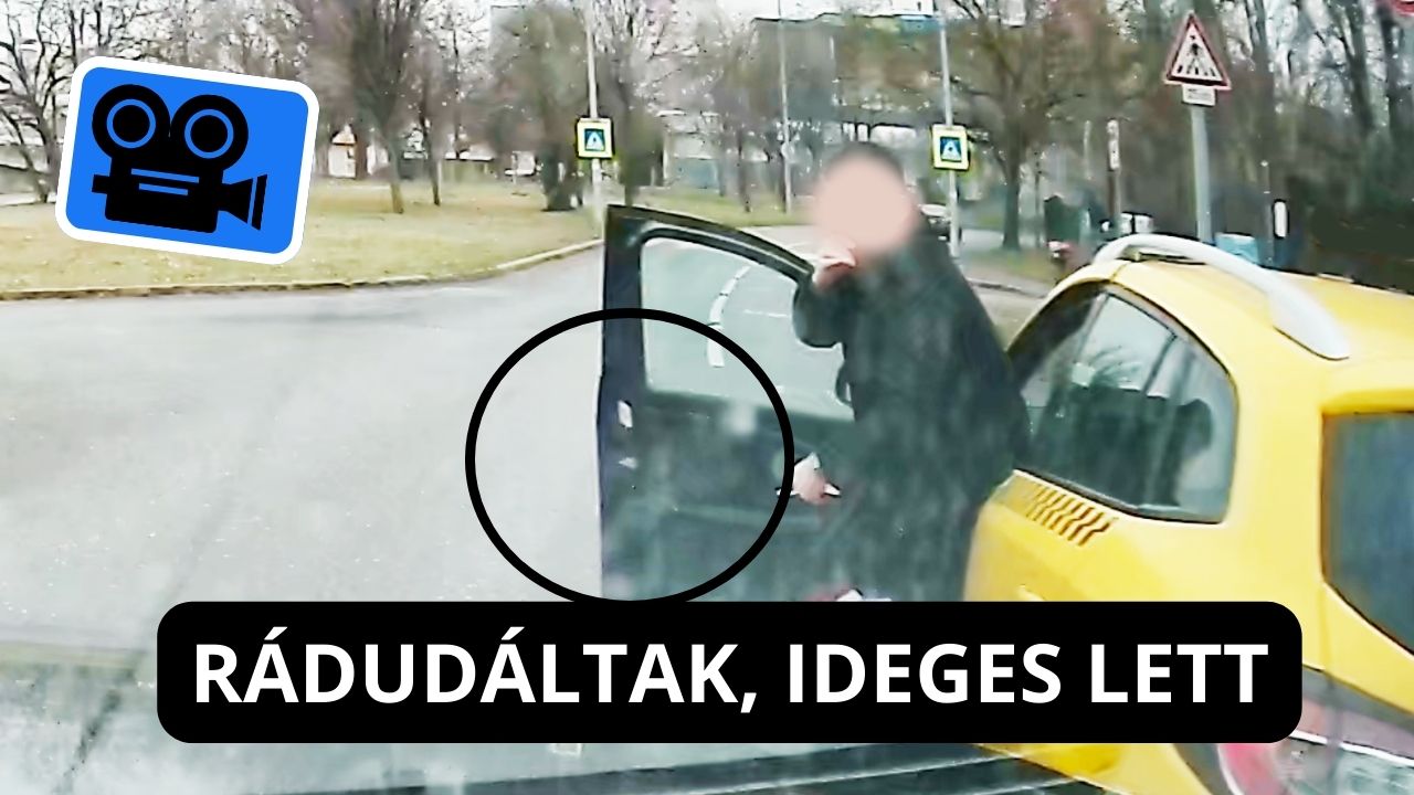 Rádudáltak egy taxisra Óbudán, elborult az agya