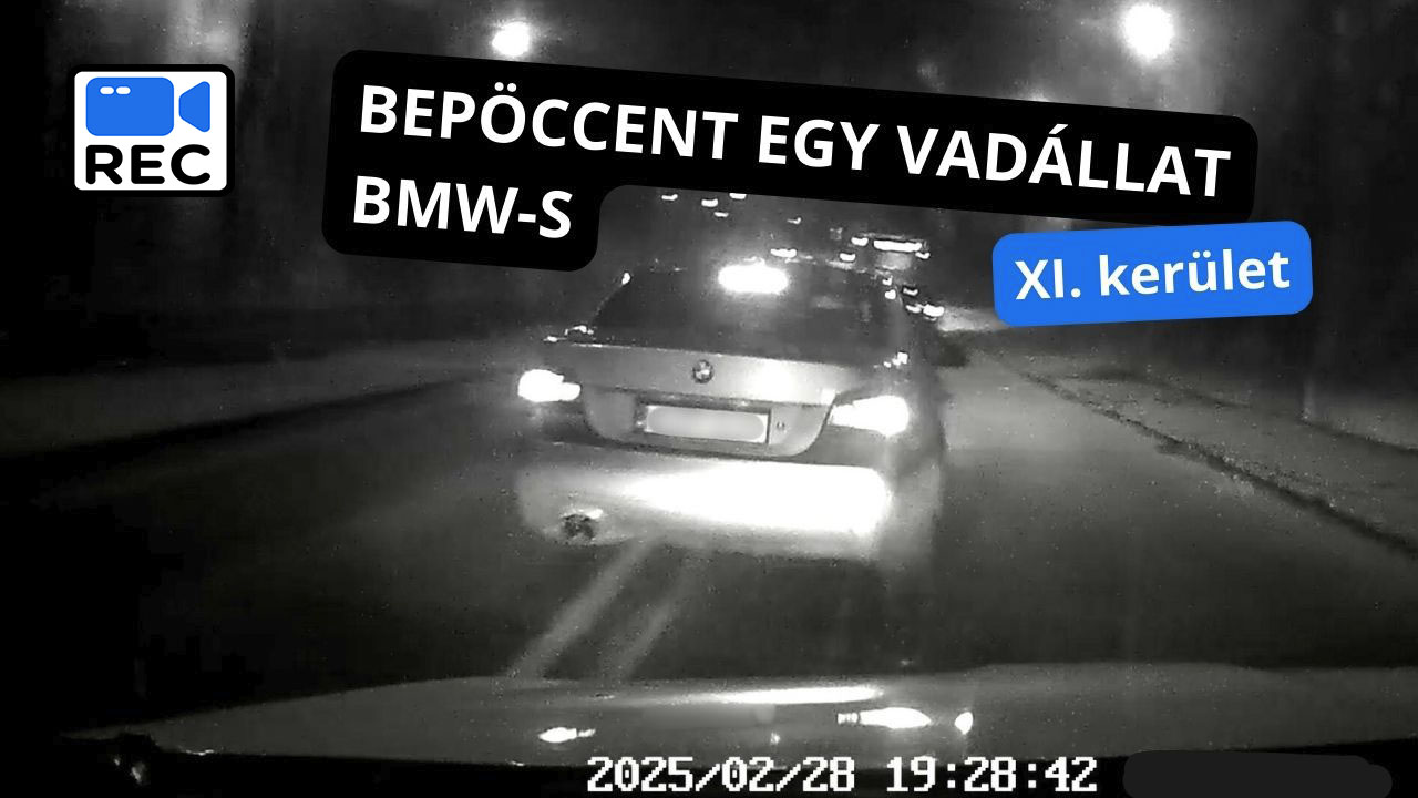 Bepöccent és vadállat módjára viselkedett egy BMW-s a 11. kerületben