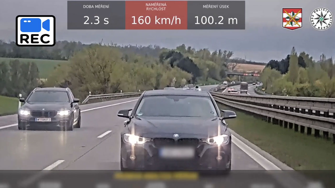 160-nal „tolta le” a BMW-s a civilnek látszó rendőrautót – azonnal megállították és megbüntették