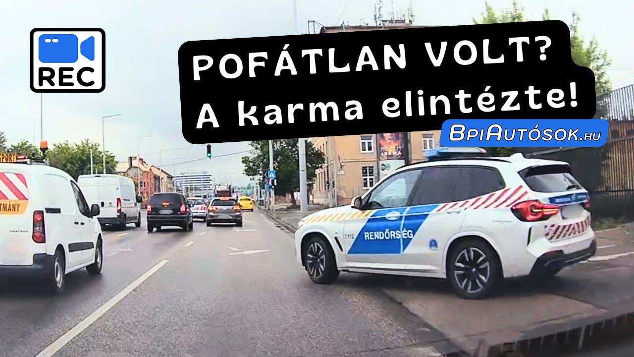 Karma Expressz: buszsávban előzte a sort – azonnal elkapták