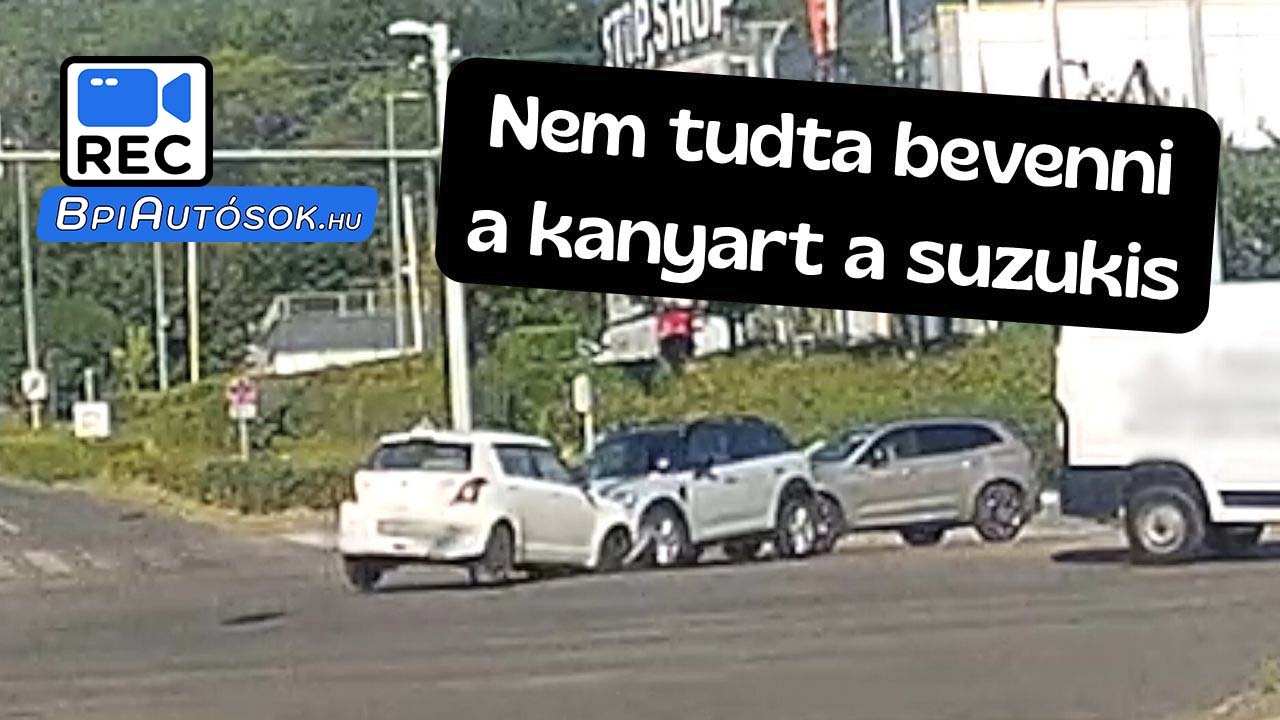 Túl gyorsan vette a kanyart – frontálisan csapódott bele egy autóba Óbudán
