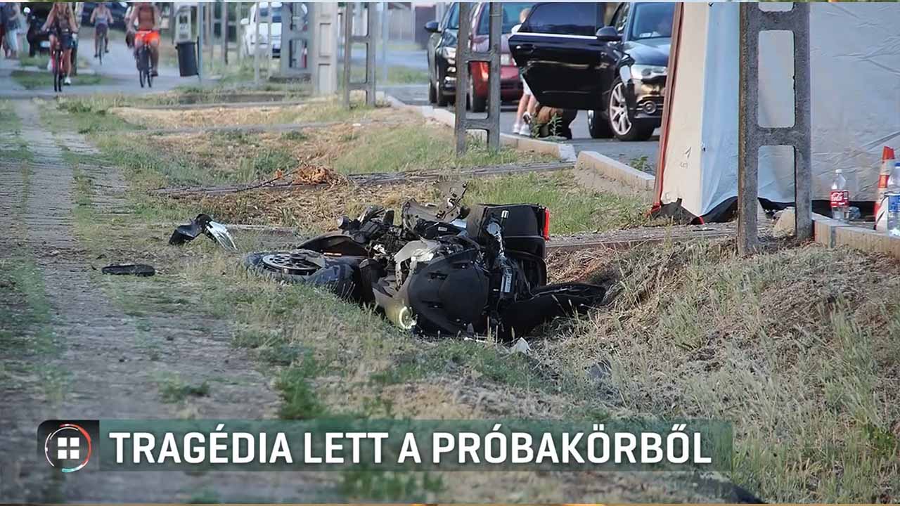 Motoros próbakörből lett tragédia – Meghalt egy apa, két kislány megsérült
