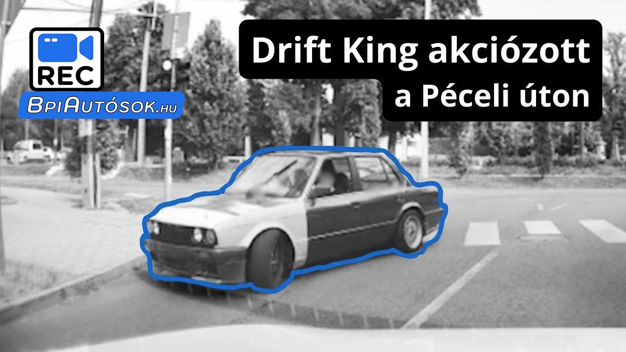Állsz a lámpánál az új kocsiddal, majd megjelenik Drift King