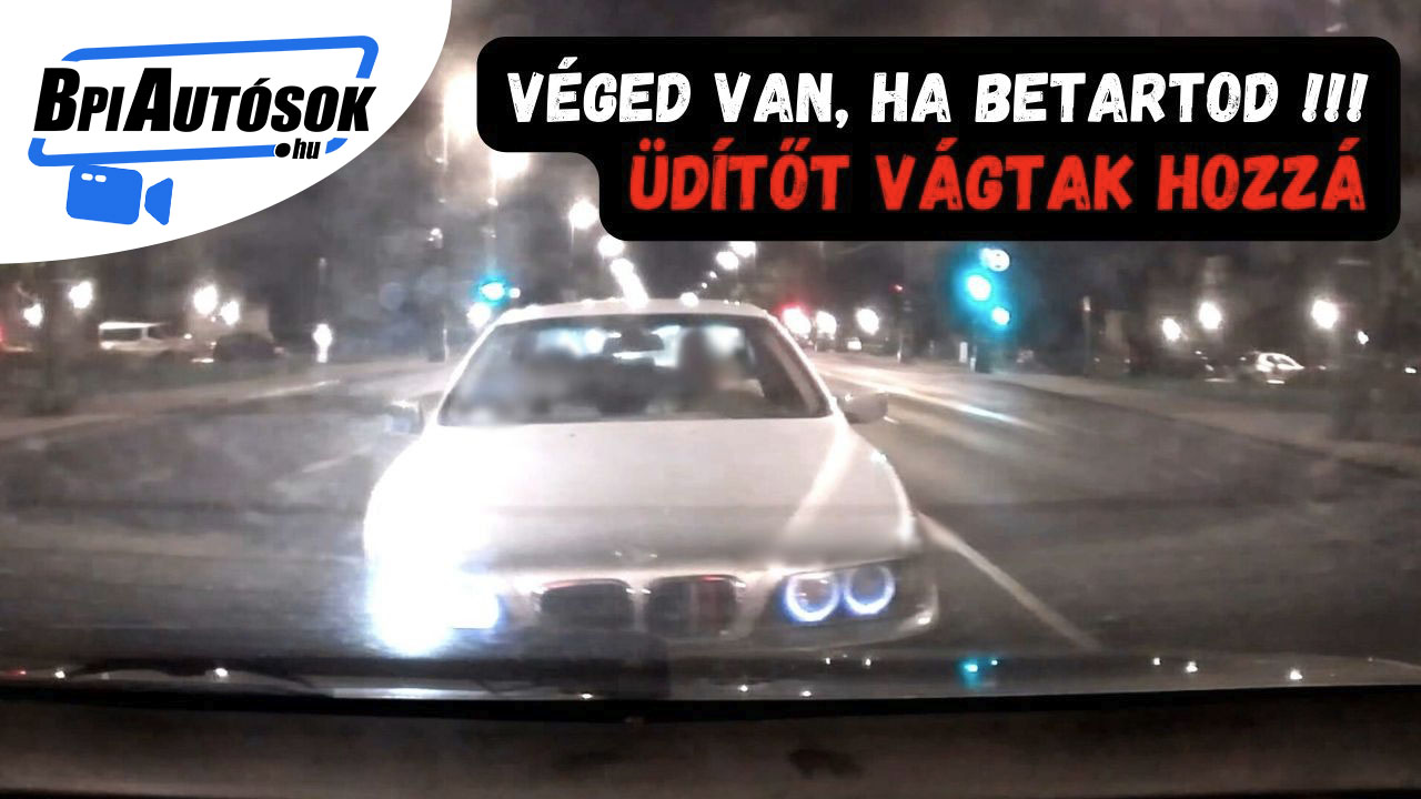 A BMW-s üdítős palackkal jutalmazott! Véged van, ha betartod a szabályokat!?