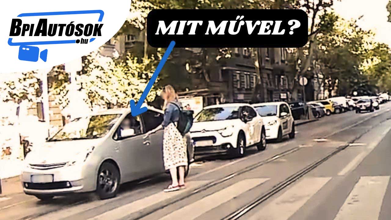 Centiken múlt, hogy áthajtott egy nő lábán a Prius sofőrje a 9. kerületben