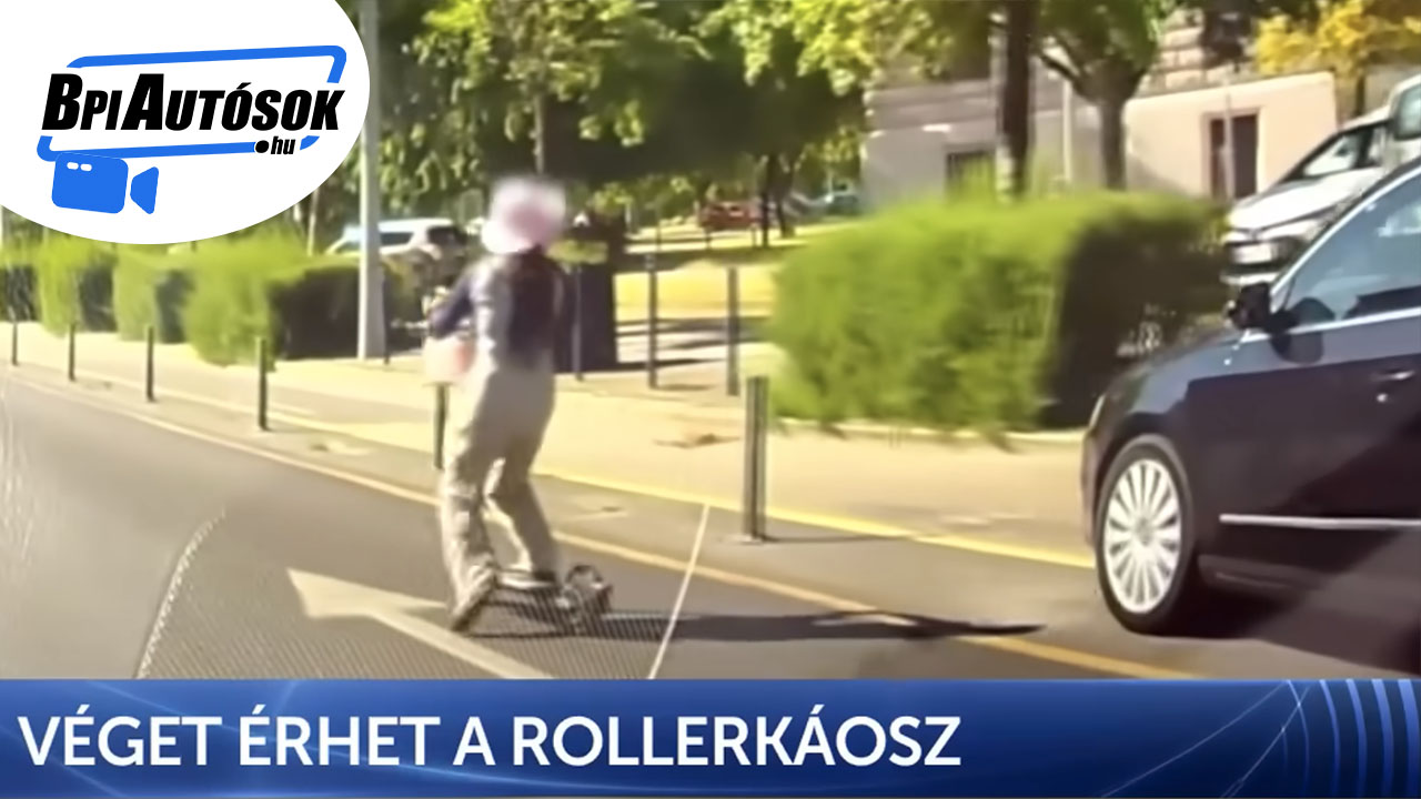 Véget érhet a rollerkáosz! Több botrányos rolleres eset nyilvánosságra került – a szigorítás már a küszöbön áll