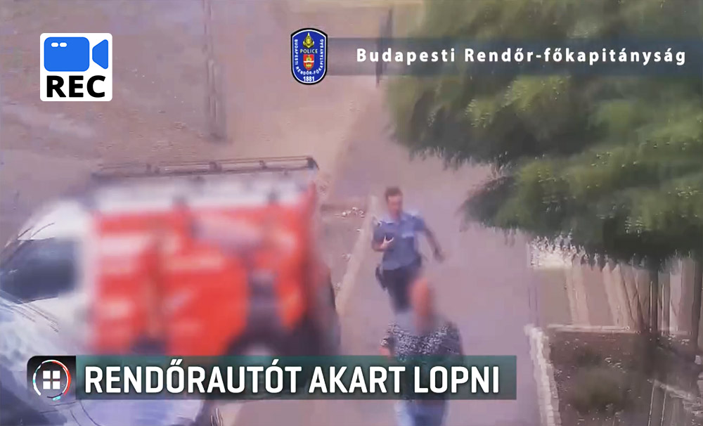 Rendőrautót akart lopni – strandpapucsban menekült