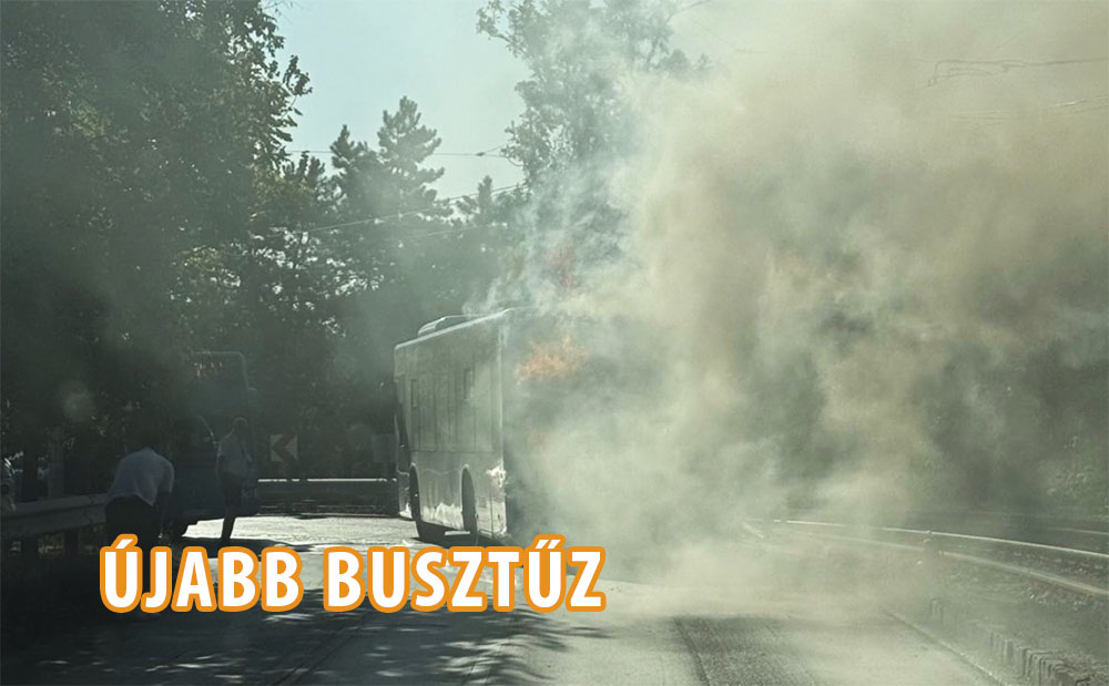 Két nap alatt megvan a második busztűz Budapesten – vizsgálat indul