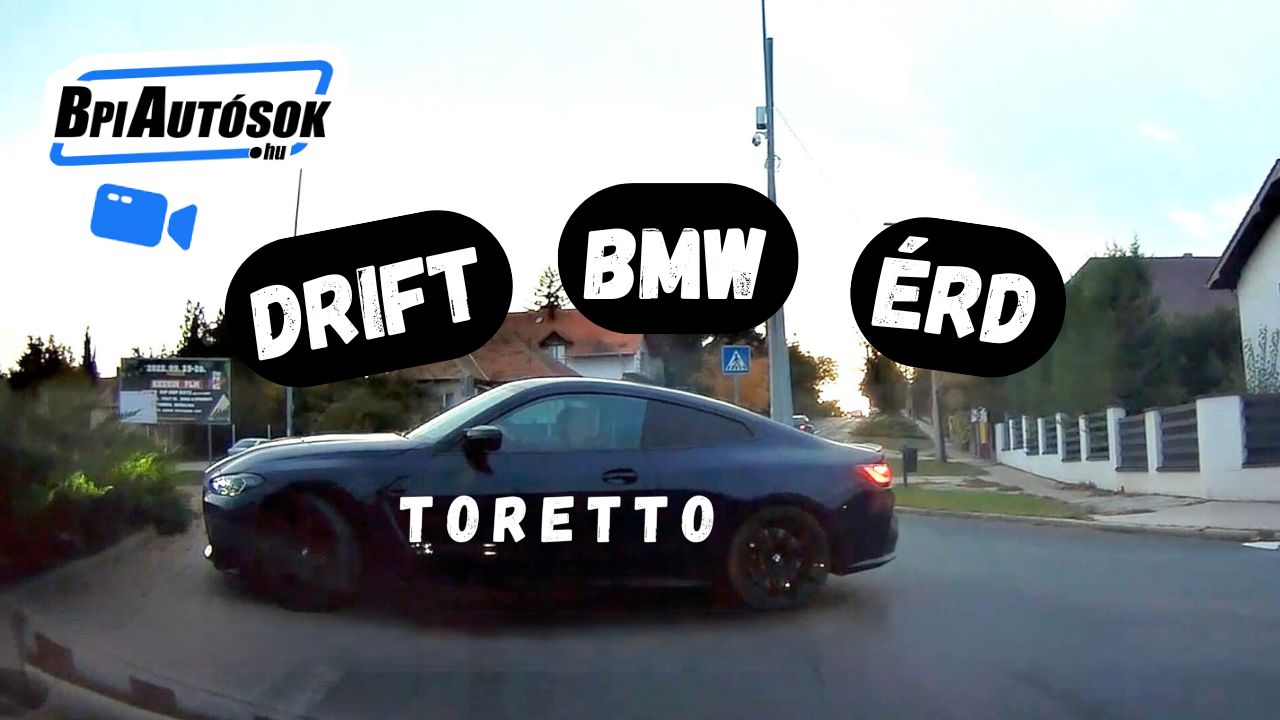 Két kört driftelt volna a BMW-s, érdi Toretto – közben akadt egy kis baki