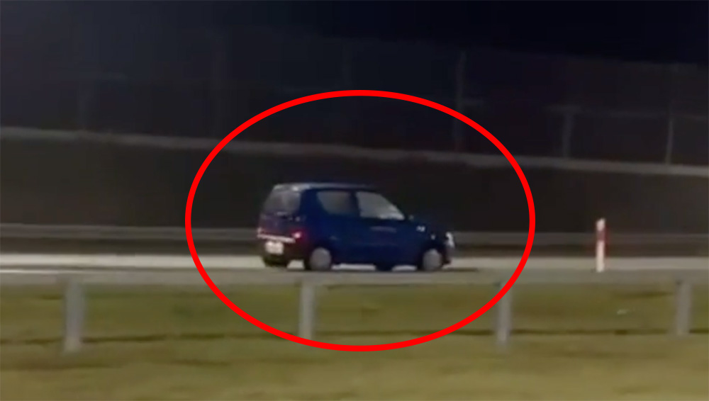 70 kilométeren át hajtott a forgalommal szemben egy idős nő az autópályán