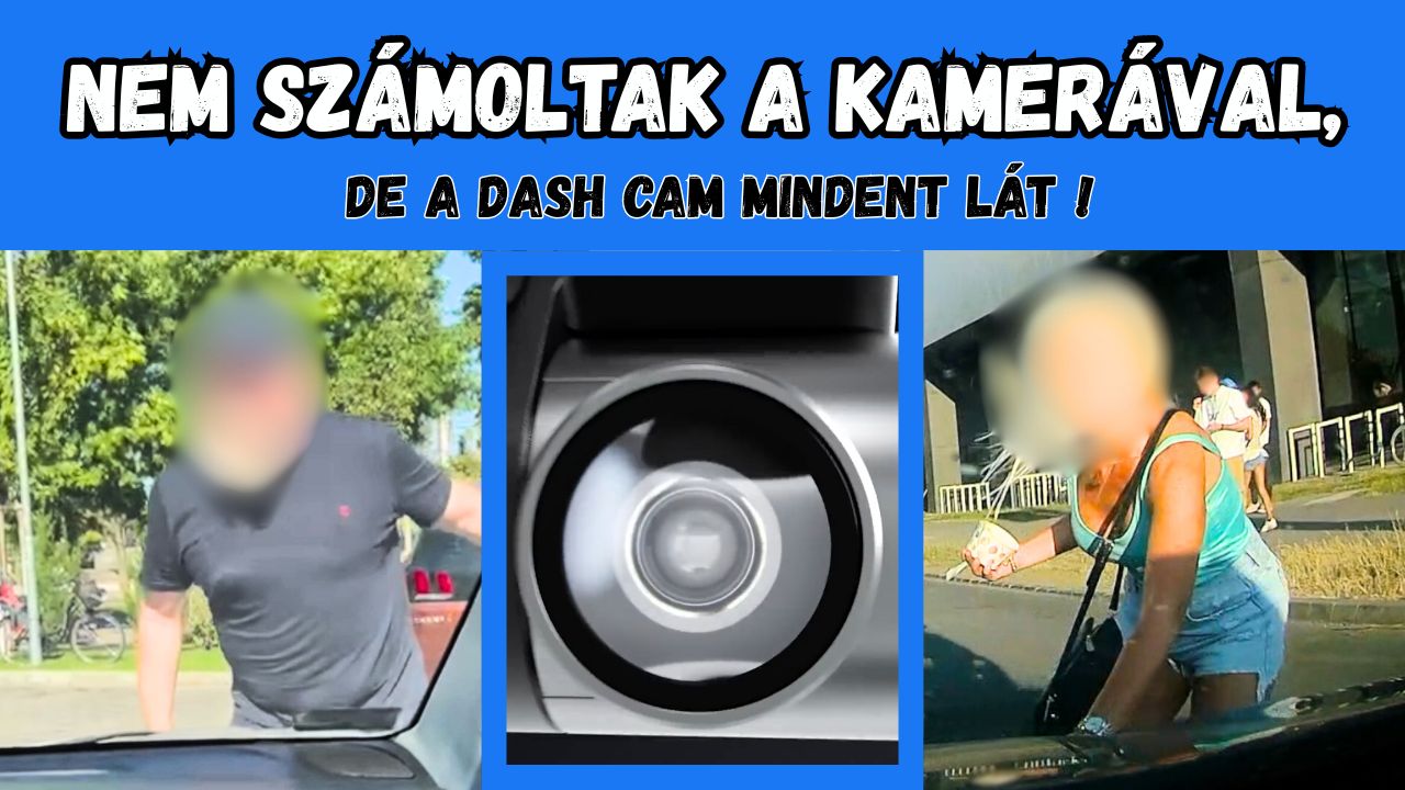 Ők nem számoltak a kamerával, de a dash cam mindent lát!