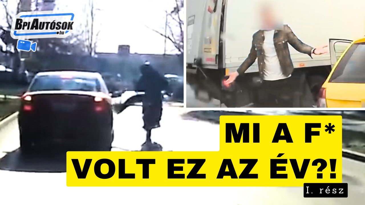 Egy év őrület: 2025 legdurvább dashcam pillanatai | BpiAutósok (1. rész)