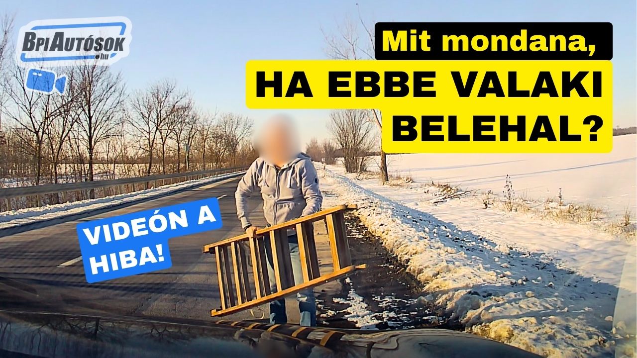 Mit mondana, ha ebbe valaki belehal? Hajszálon múlt a felelőtlenség ára