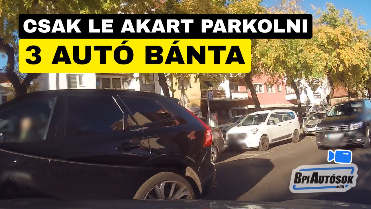 3 autó tört össze egy őrült ötlet miatt