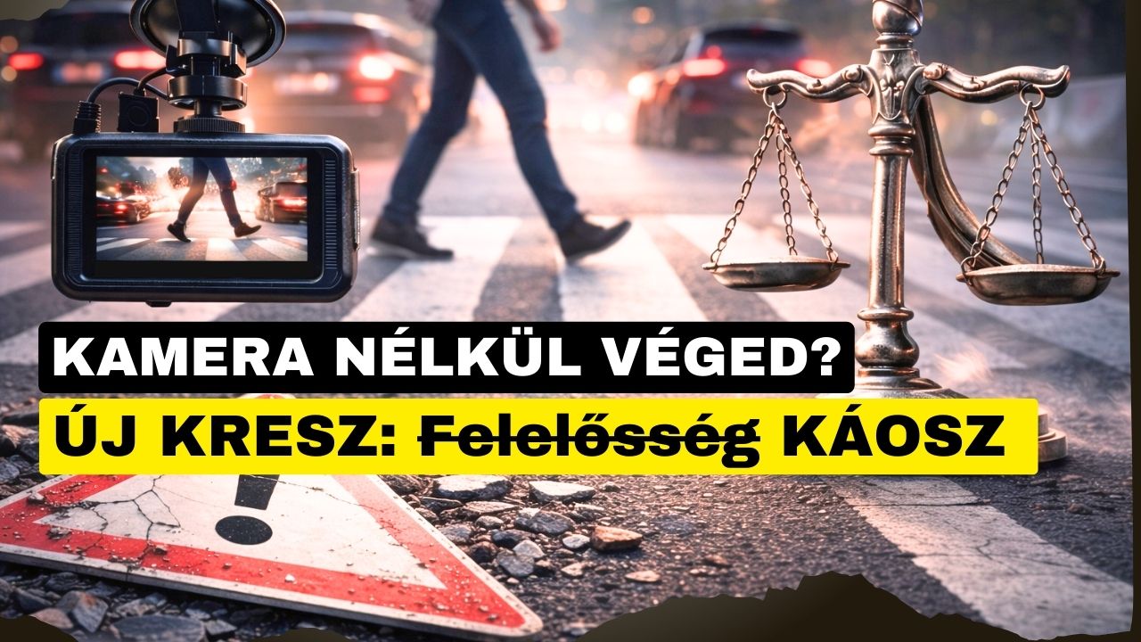 Jogi káosz jöhet az ÚJ KRESZ miatt – a gyalogosok lehetnek a legnagyobb vesztesei?